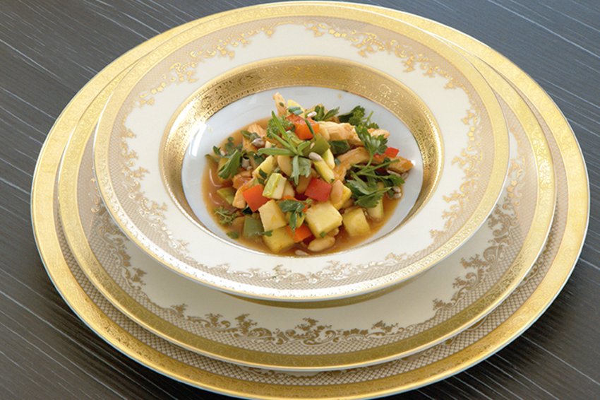 Курка з манго і арахісом